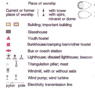 Church With A Spire Map Symbol Uk Walks - Ordnance Survey Maps