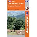 Ordnance Survey Map::Explorer 245 The National Forest